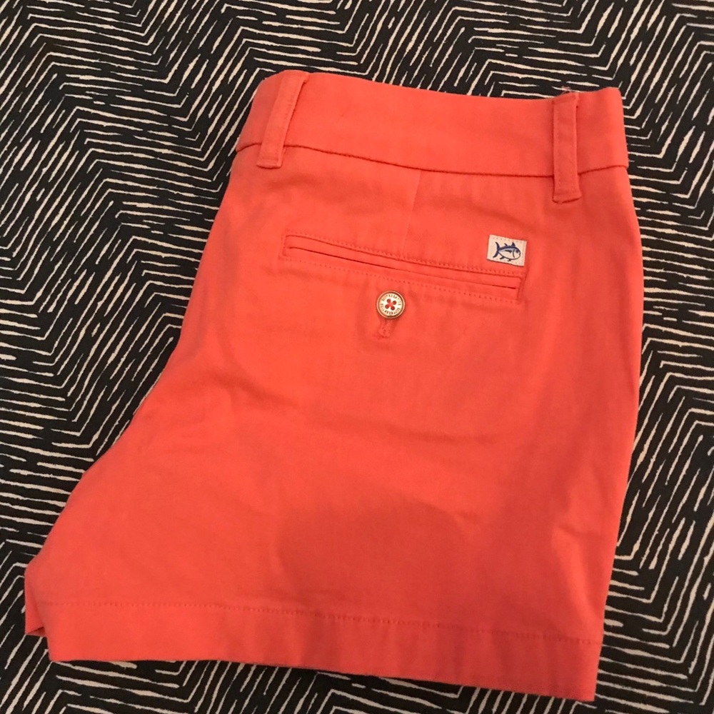 Southern Tide Leah Shirts - orange - size 8
